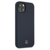 Etui Mercedes Silicone Line na iPhone 13 mini - granatowe