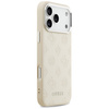 Etui Guess Peony Hot Stamp Script        MagSafe do iPhone 17 Pro Max beżowy