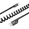 Baseus Fish Eye spring USB-A / Lightning 2A cable 1m - black