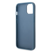 Guess GUHCP13SP4TPB iPhone 13 mini 5,4"niebieski/blue hardcase 4G Triangle Logo Cardslot