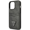Guess GUHCP13LP4TPK iPhone 13 Pro / 136,1" czarny/black hardcase 4G Triangle Logo Cardslot