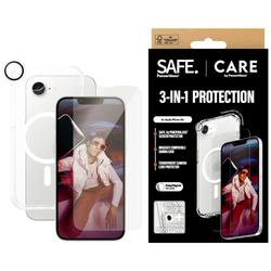 Zestaw ochronny CARE by PanzerGlass Fashion 3w1 Etui+Szkło+Lens do iPhone 16e