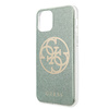 Guess GUHCN65PCUGLKA iPhone 11 Pro Maxkhaki hard case 4G Circle Glitter