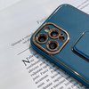 New Kickstand Case etui do iPhone 13 Pro z podstawką niebieski