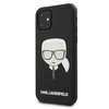 KARL LAGERFELD KLHCN61GLBK IPHONE 11 6,1" / XR CZARNY/BLACK ICONIK EMBOSSED & GLITTER