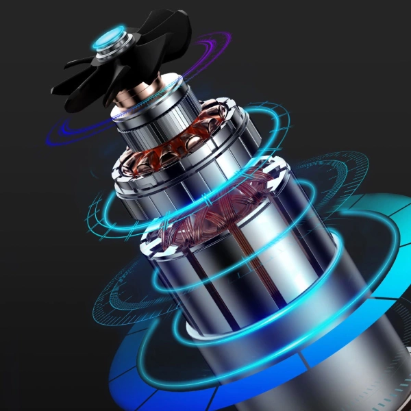 Baseus CRCQ000001 Mini Tire Compressor for Cigarette Lighter Socket - Black