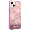 Guess GUHCP14MHGJGHP iPhone 14 Plus / 15 Plus 6.7" różowy/pink hardcase Jungle Collection