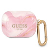 Guess GUAPUNMP AirPods Pro coverróżowy/pink Marble Collection