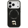 Etui Karl Lagerfeld Karl Pin MagSafe do  iPhone 17 Pro czarny