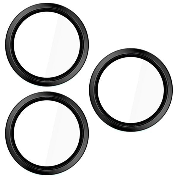 Ochrona na obiektyw aparatu 3MK HARDY Lens Protection Pro do Apple iPhone 17 Pro / 17 Pro Max czarny