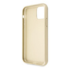 Guess GUHCN65RSSASGO iPhone 11 Pro Max złoty/gold hard case Saffiano 4G Circle Logo