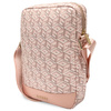 Guess Torba GUTB10HGCFSEP 10"różowy/pink GCube Stripe Tablet Bag