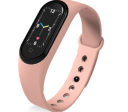 SMART BAND M5 RÓŻOWY