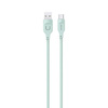 USAMS Kabel USB-C  6A 1,2m Port Display Fast charging  Lithe Series zielony/green SJ568USB04 (US-SJ568)