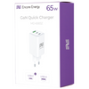 GaN 65W USB-A + 2x USB-C QC PD Wall Charger Encore Energy MD-6583Z