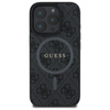 Guess GUHMP16XG4GFRK iPhone 16 Pro Max 6.9" czarny/black hardcase 4G Ring Classic Logo MagSafe