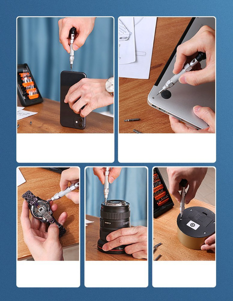 Ugreen 38 in 1 service screwdriver set pentalobe bits screwdrivers (80459 CM372)