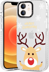 Pnakqil Christmas Case for iPhone 16 Pro Max Reindeers 1