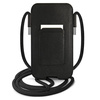 Guess Torebka GUPHMPSASBBK 6,1"czarny/black Saffiano Strap