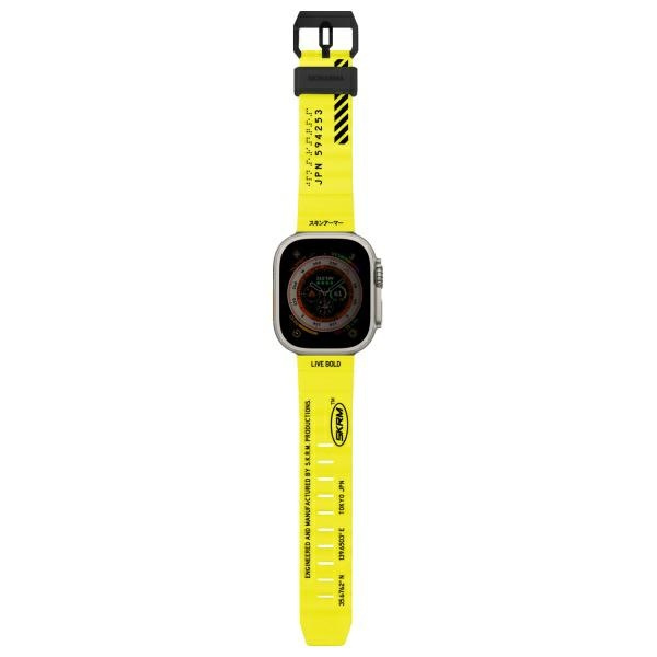 Skinarma pasek Shokku Apple Watch         49/45/44mm żółty/electric yellow