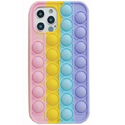 ETUI BUBBLE ANTYSTRESOWE SENSORYCZNE IPHONE 12 PRO MAX PASTELOWY