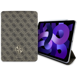 Guess GUFC11RM24PS4SGW iPad Air 11" 2024/2025 brązowy/brown Magnetic 4G Big Logo