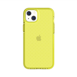 TECH21 T21-9876 EVO CHECK - APPLE IPHONE 14 PLUS CASE - ACID YELLOW