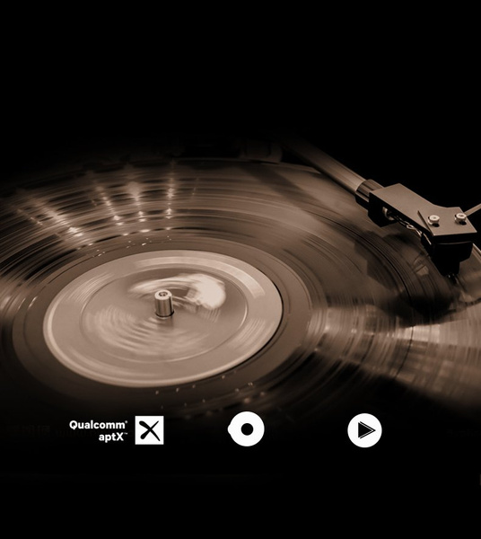 UGREEN ADAPTER RECEIVER BLUETOOTH 5.0 APTX 2RCA / 3.5MM MINI JACK BLACK (40759)