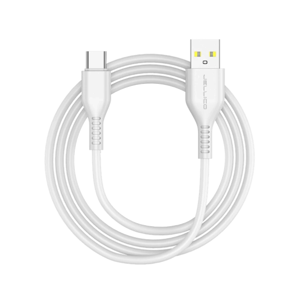 JELLICO kabel KDS-30 USB-C 3.1A 1M Biały