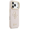 Etui Guess Grained Big 4G & Stand Camera do iPhone 17 Pro różowy
