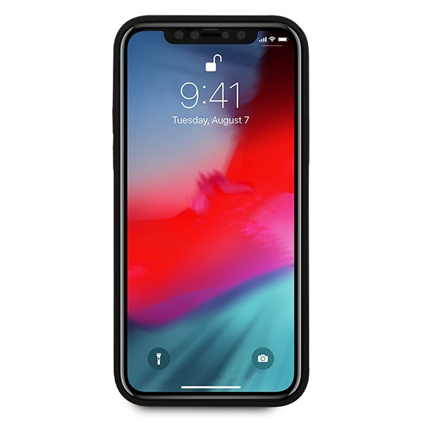 Guess GUHCP12LVSATMLRE iPhone12 Pro Max 6,7"  czerwony/red hardcase Saffiano