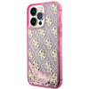 Guess GUHCP14XLC4PSGP iPhone 14 Pro Max6.7" różowy/pink hardcase Liquid Glitter 4G Transculent