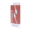 MYSAFE KABEL CL18W TYPE-C DO LIGHTNING BIAŁY