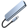 TECH-PROTECT V1-HUB ADAPTER 4IN1 GREY