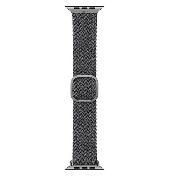 Pasek UNIQ Aspen Braided na Apple Watch 1/2/3/4/5/6/7/8/SE/SE2 40/38/41mm - szary