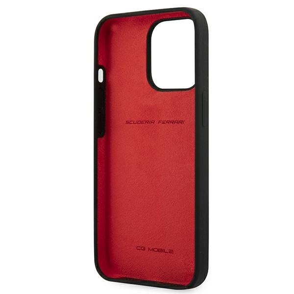 Ferrari FESSIHCP13LBK iPhone 13 Pro / 13 6.1" black/black hardcase Silicone