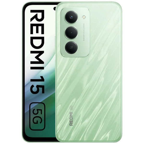 Smartfon Xiaomi Redmi 15 5G 4/128GB zielony