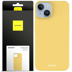 Spacecase Etui Silicone Case iPhone 14 yellow
