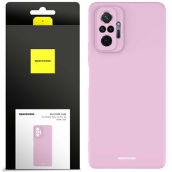 Spacecase Etui Silicone Case Redmi Note 10 Pro lilac