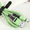 USAMS Kabel U52 microUSB 2A Fast Charge 1m żółty/yellow SJ435USB03 (US-SJ435)