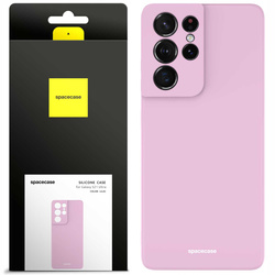 Spacecase Etui Silicone Case Galaxy S21 Ultra lilac