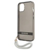 Guess GUHCP13SHTSGSK iPhone 13 mini 5,4" czarny/black hardcase Translucent Strap