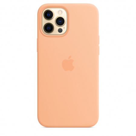 APPLE SILICONE MK073ZM/A CASE IPHONE 12 PRO MAX CANTALOUPE OPEN PACKAGE