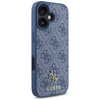 Etui Guess HC PU 4G Small 4G and Classic do iPhone 16 MagSafe niebieski