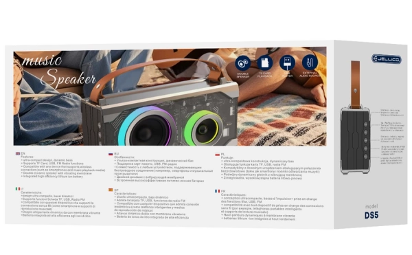 JELLICO bluetooth speaker DS5 Gray