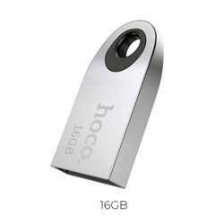 Pendrive 16GB USB 2.0 (USB A) Hoco mini UD9 srebrny