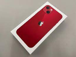 ORIGINAL BOX IPHONE 13 RED