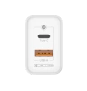 JELLICO wall charger C107 GaN PD 45W 1xUSB-C + 1xUSB QC3.0 White