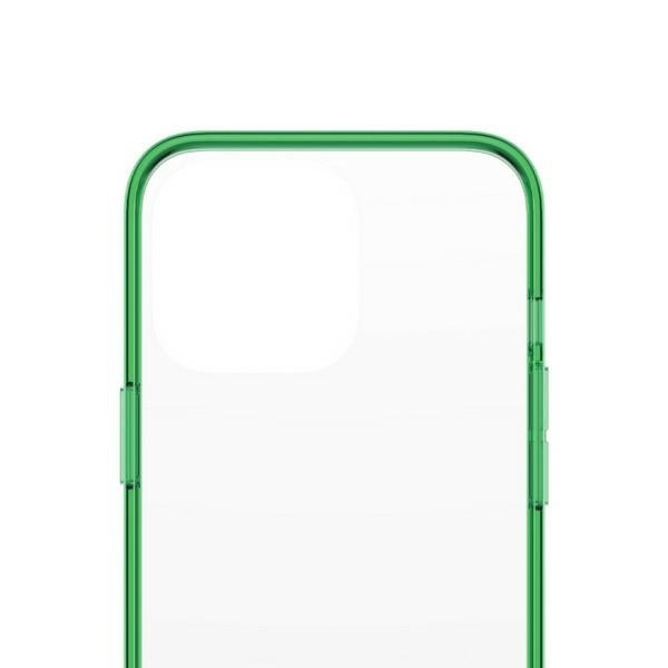 PanzerGlass ClearCase iPhone 13 Pro 6.1" Antibacterial Military grade Lime 0339