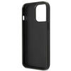 Guess GUHCP13LPSATPK iPhone 13 Pro / 136,1" czarny/black hardcase SaffianoTriangle Logo Cardslot